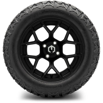 MODZ® 14" Renegade Matte Black Wheels & Off-Road Tires Combo