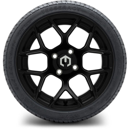 MODZ® 14" Renegade Matte Black Wheels & Street Tires Combo