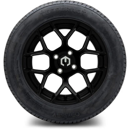 MODZ® 14" Renegade Matte Black Wheels & Street Tires Combo