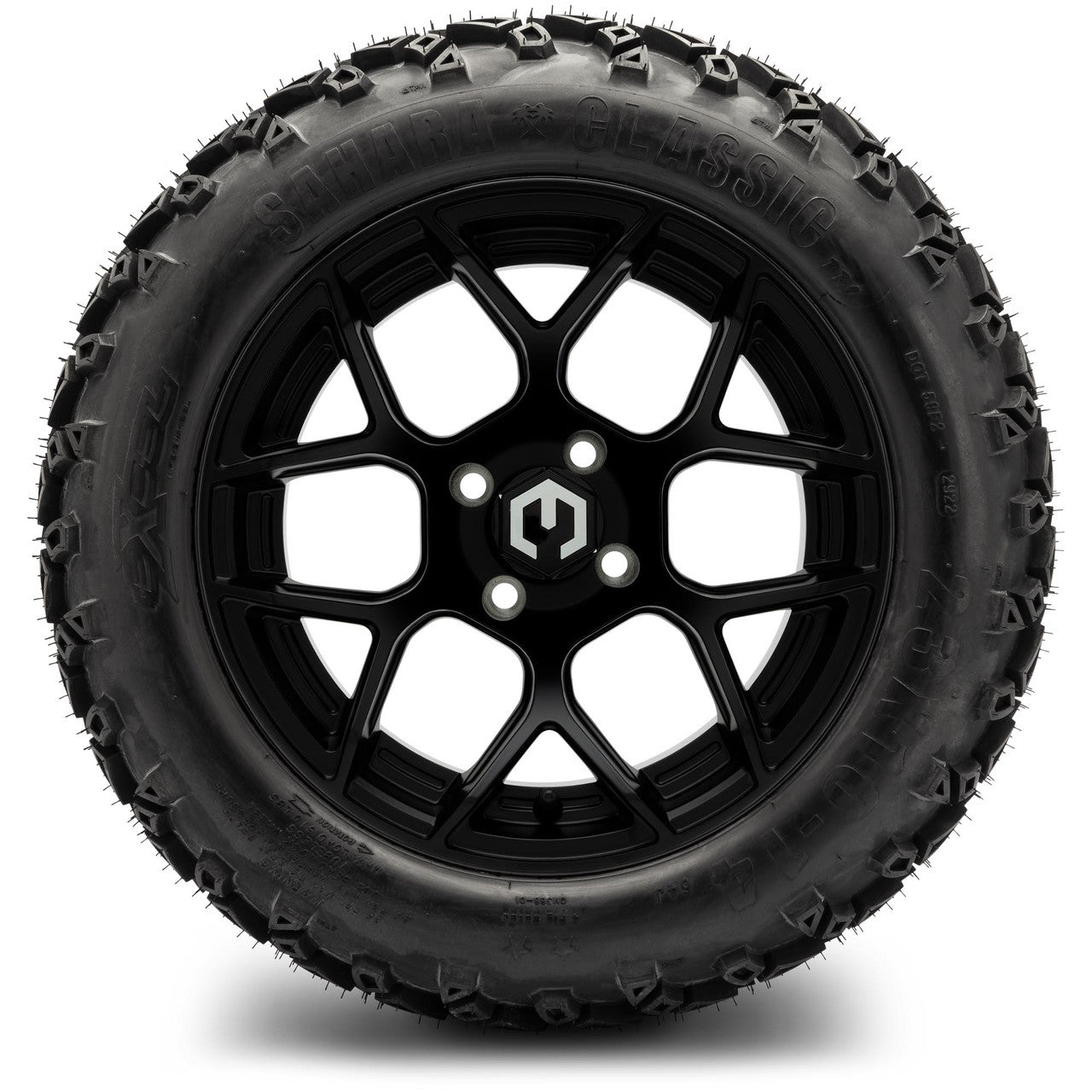 MODZ® 14" Renegade Matte Black Wheels & Off-Road Tires Combo
