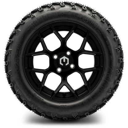 MODZ® 14" Renegade Matte Black Wheels & Off-Road Tires Combo