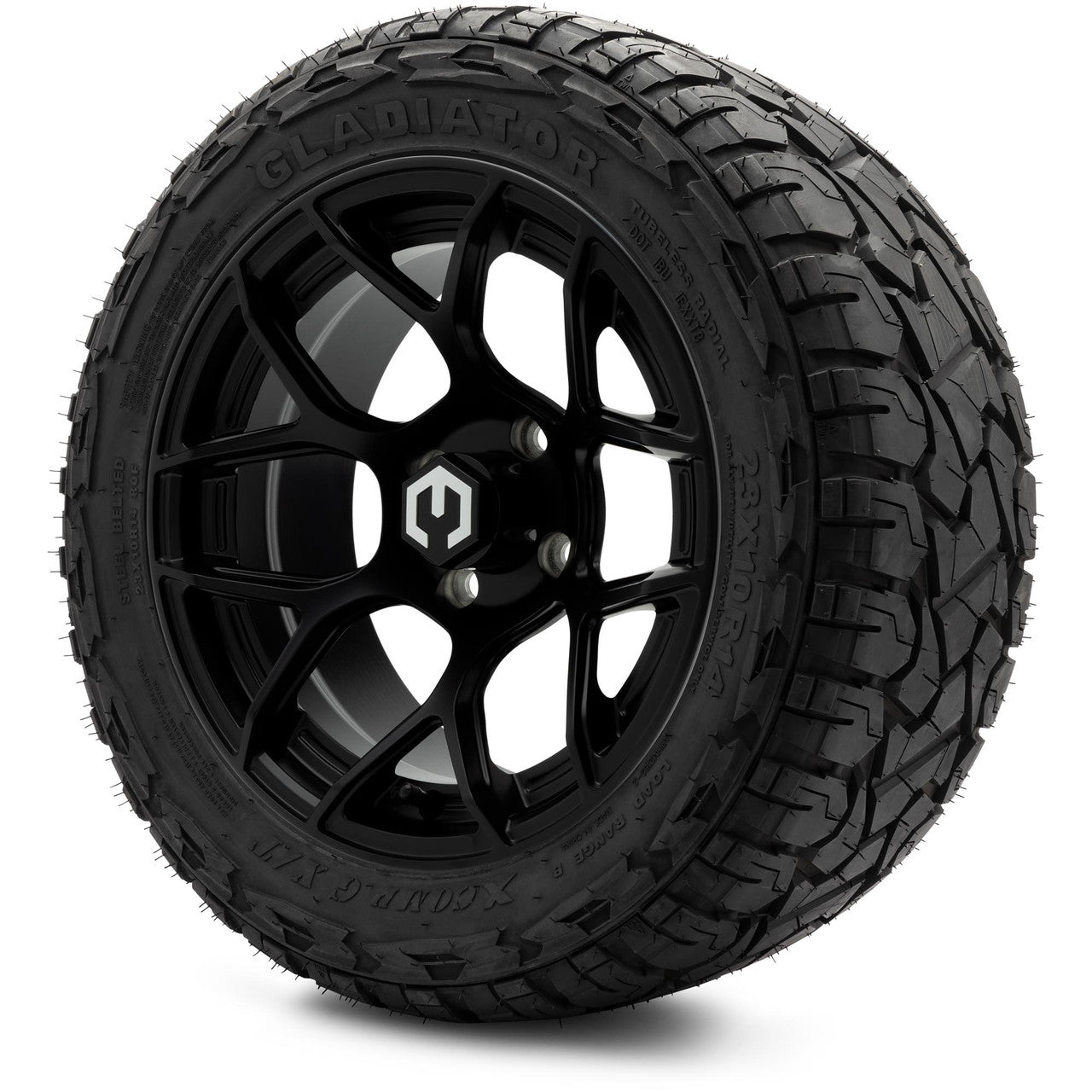 MODZ® 14" Renegade Matte Black Wheels & Off-Road Tires Combo