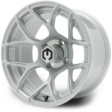 MODZ® Renegade Silver 14" Golf Cart Wheel
