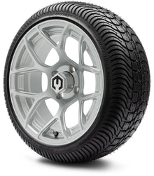 MODZ® 14" Renegade Silver Wheels & Street Tires Combo