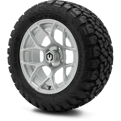MODZ® 14" Renegade Silver Wheels & Off-Road Tires Combo
