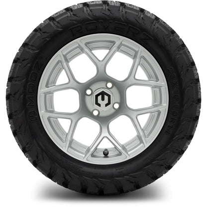 MODZ® 14" Renegade Silver Wheels & Off-Road Tires Combo