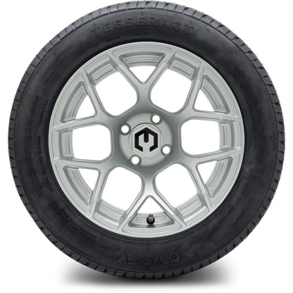MODZ® 14" Renegade Silver Wheels & Street Tires Combo