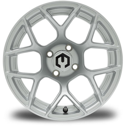 MODZ® Renegade Silver 14" Golf Cart Wheel