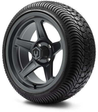 MODZ® 14" Drift Gunmetal Wheels & Street Tires Combo