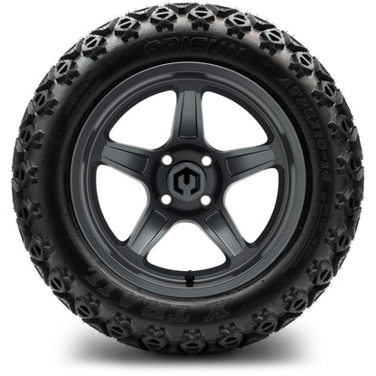 MODZ® 14" Drift Gunmetal Wheels & Off-Road Tires Combo