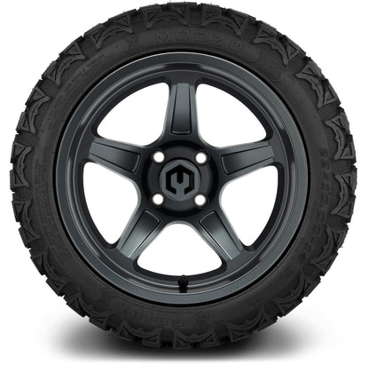 MODZ® 14" Drift Gunmetal Wheels & Off-Road Tires Combo