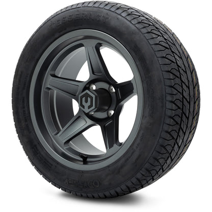 MODZ® 14" Drift Gunmetal Wheels & Street Tires Combo