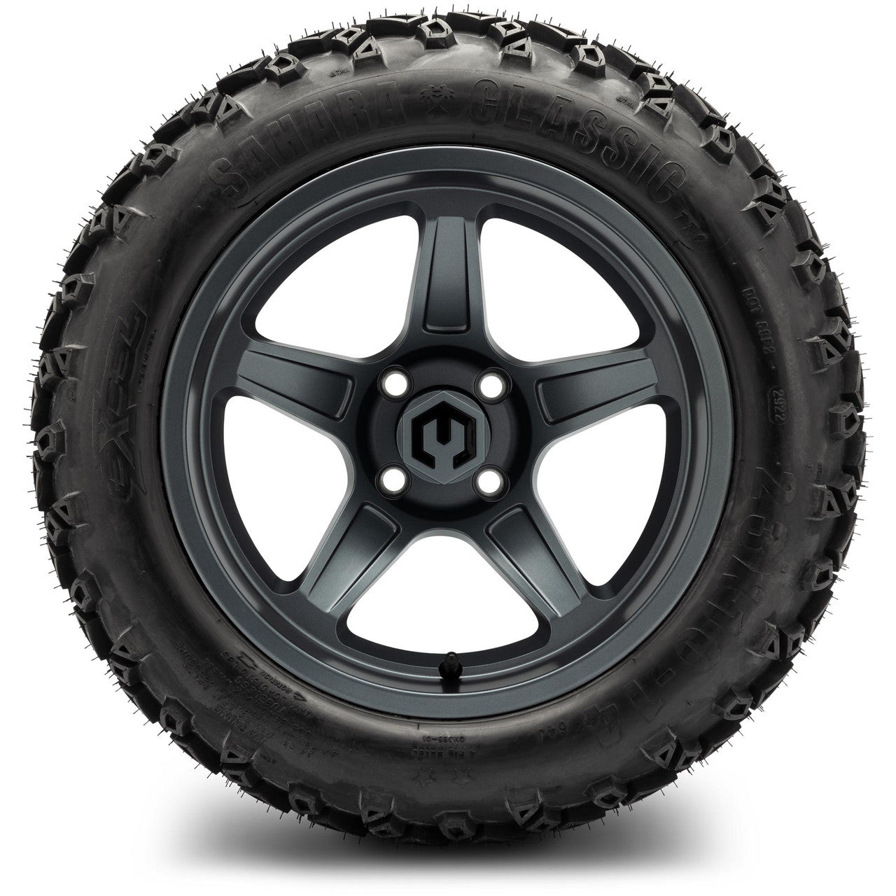 MODZ® 14" Drift Gunmetal Wheels & Off-Road Tires Combo