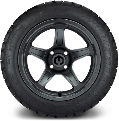 MODZ® 14" Drift Gunmetal Wheels & Street Tires Combo