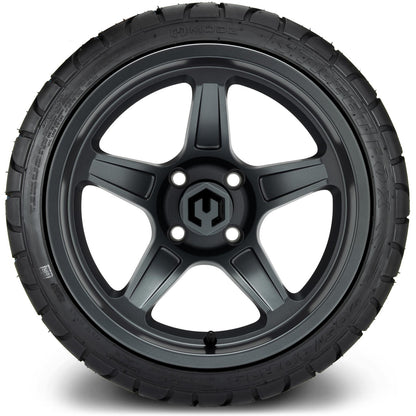 MODZ® 14" Drift Gunmetal Wheels & Street Tires Combo