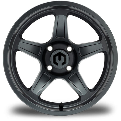 MODZ® Drift Gunmetal 14" Golf Cart Wheel