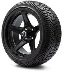 MODZ® 14" Drift Matte Black Wheels & Street Tires Combo