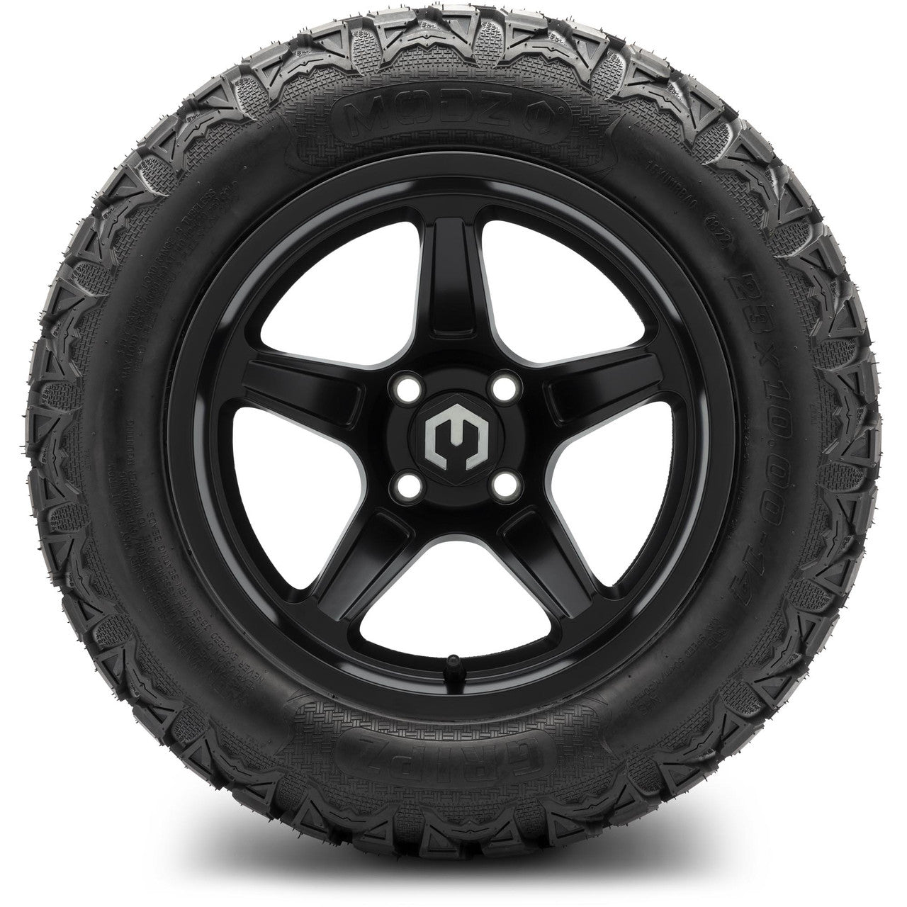 MODZ® 14" Drift Matte Black Wheels & Off-Road Tires Combo
