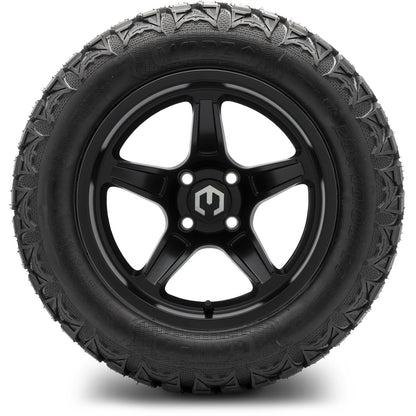 MODZ® 14" Drift Matte Black Wheels & Off-Road Tires Combo