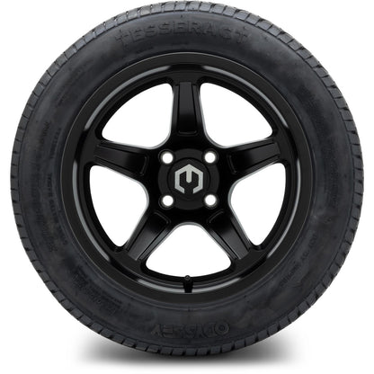 MODZ® 14" Drift Matte Black Wheels & Street Tires Combo
