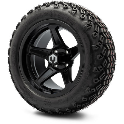 MODZ® 14" Drift Matte Black Wheels & Off-Road Tires Combo