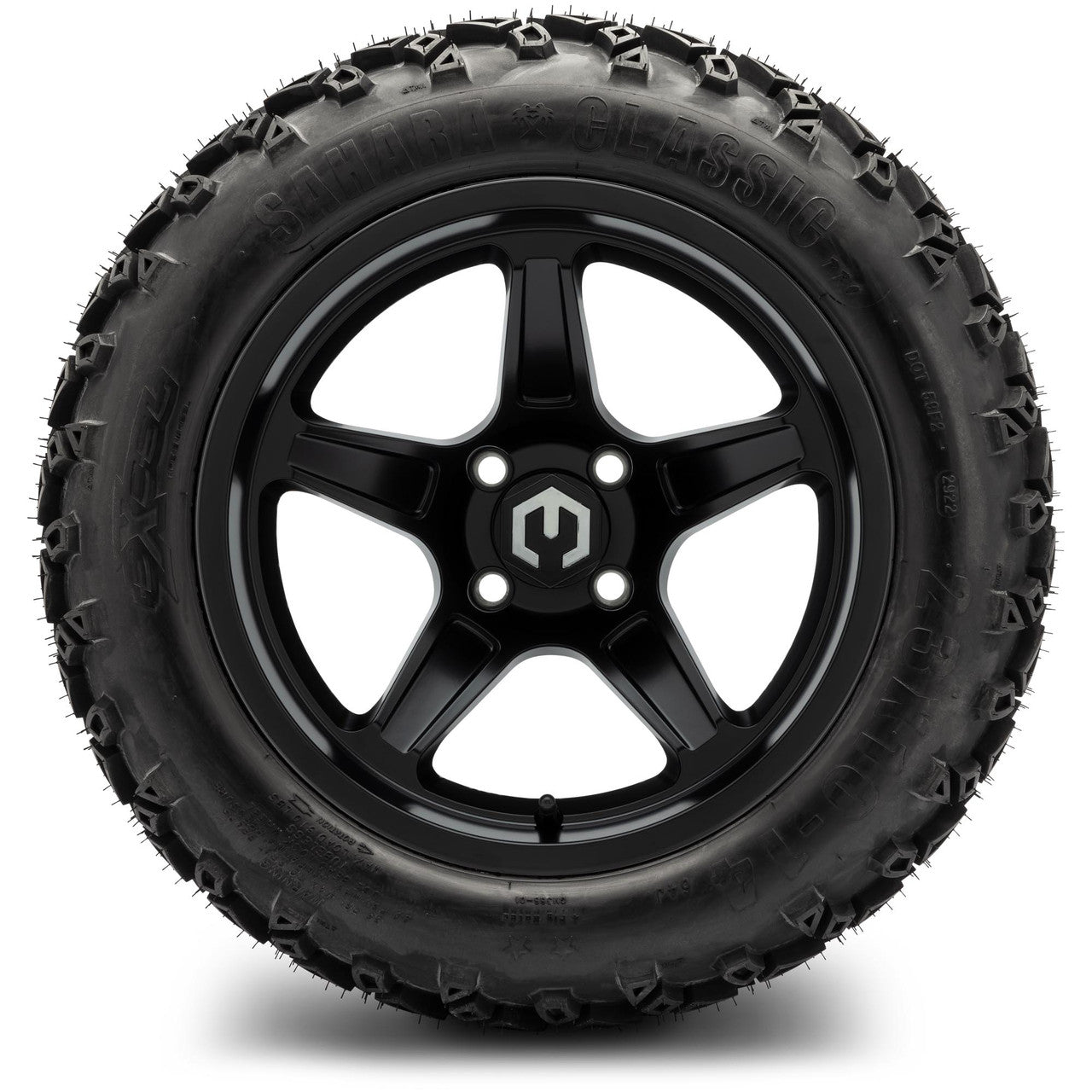 MODZ® 14" Drift Matte Black Wheels & Off-Road Tires Combo