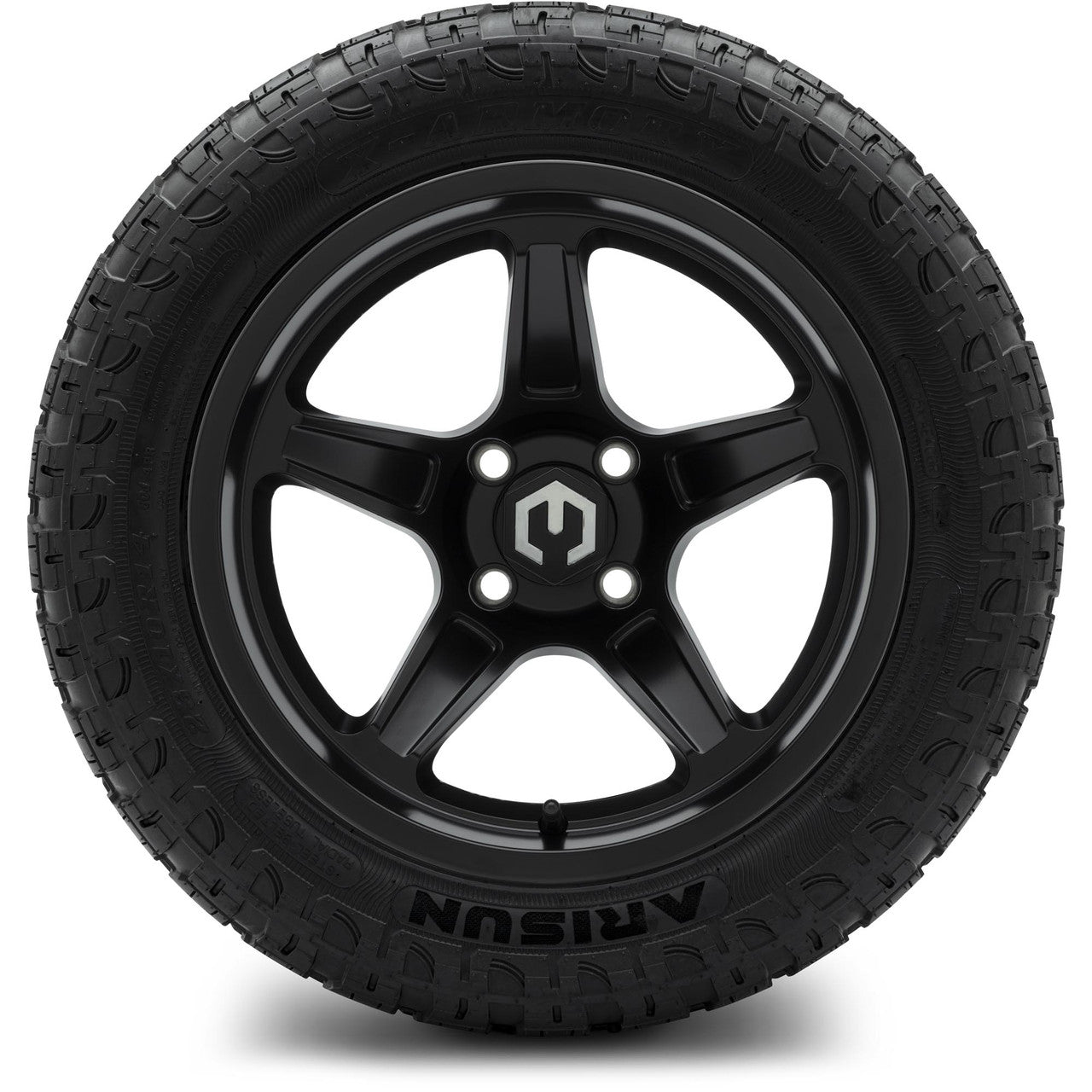 MODZ® 14" Drift Matte Black Wheels & Off-Road Tires Combo