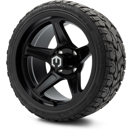 MODZ® 14" Drift Matte Black Wheels & Off-Road Tires Combo