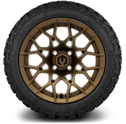 MODZ® 14" Blitz Matte Bronze Wheels & Off-Road Tires Combo