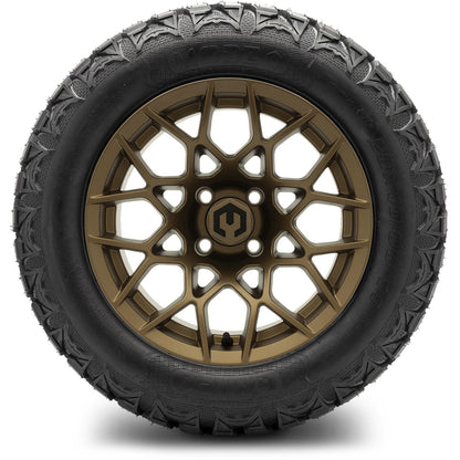 MODZ® 14" Blitz Matte Bronze Wheels & Off-Road Tires Combo