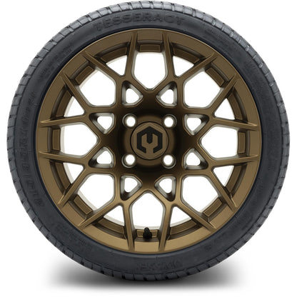 MODZ® 14" Blitz Matte Bronze Wheels & Street Tires Combo