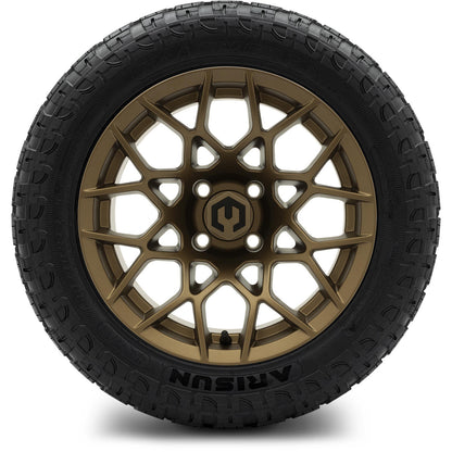 MODZ® 14" Blitz Matte Bronze Wheels & Off-Road Tires Combo