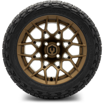 MODZ® 14" Blitz Matte Bronze Wheels & Off-Road Tires Combo