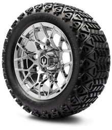 MODZ® 14" Blitz Chrome Wheels & Off-Road Tires Combo