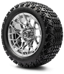 MODZ® 14" Blitz Chrome Wheels & Off-Road Tires Combo
