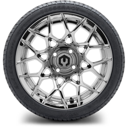 MODZ® 14" Blitz Chrome Wheels & Street Tires Combo