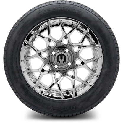 MODZ® 14" Blitz Chrome Wheels & Street Tires Combo