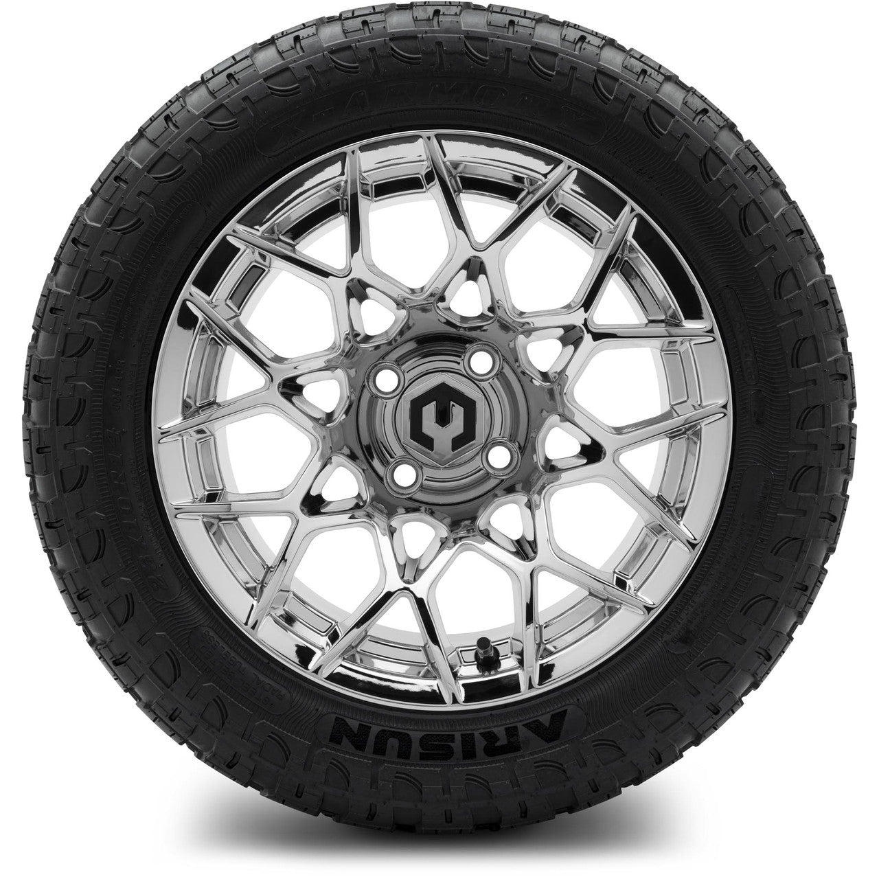 MODZ® 14" Blitz Chrome Wheels & Off-Road Tires Combo