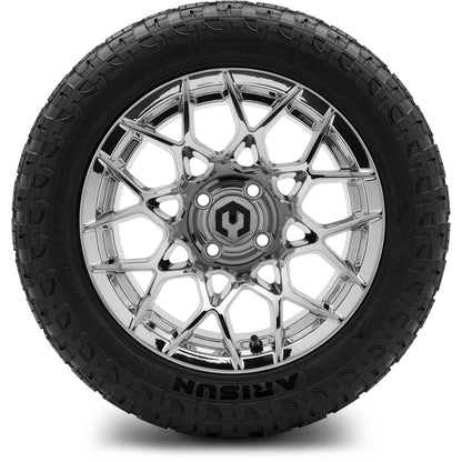 MODZ® 14" Blitz Chrome Wheels & Off-Road Tires Combo