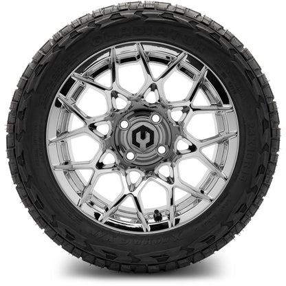 MODZ® 14" Blitz Chrome Wheels & Off-Road Tires Combo