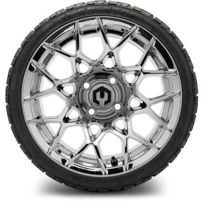 MODZ® 14" Blitz Chrome Wheels & Off-Road Tires Combo