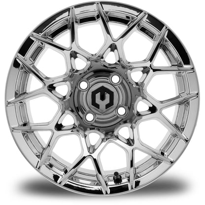 MODZ® Blitz Chrome 14" Golf Cart Wheel