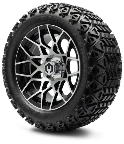 MODZ® 14" Blitz Machined Black Wheels & Off-Road Tires Combo
