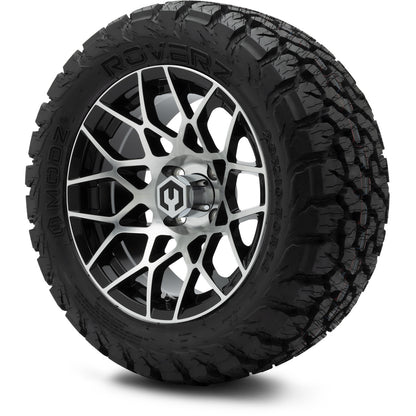 MODZ® 14" Blitz Machined Black Wheels & Off-Road Tires Combo