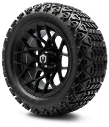 MODZ® 14" Blitz Matte Black Wheels & Off-Road Tires Combo