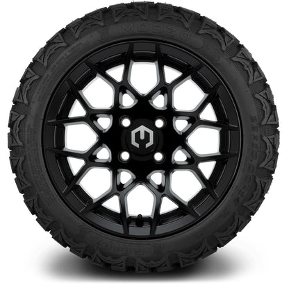 MODZ® 14" Blitz Matte Black Wheels & Off-Road Tires Combo