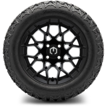 MODZ® 14" Blitz Matte Black Wheels & Off-Road Tires Combo