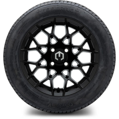 MODZ® 14" Blitz Matte Black Wheels & Street Tires Combo