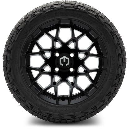 MODZ® 14" Blitz Matte Black Wheels & Off-Road Tires Combo