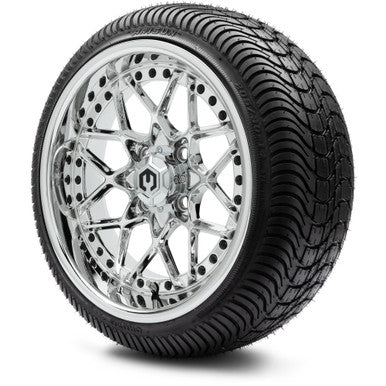 MODZ® 14" Formula Chrome Wheels & Street Tires Combo